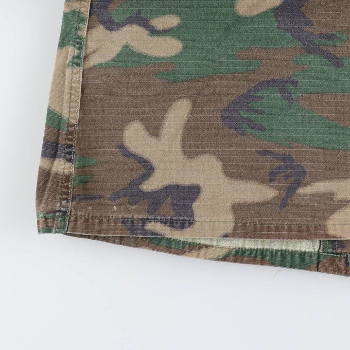 US Military Camouflage Pattern Woodland Camo BDU Military Jacket LARGE-SHORT Men's L equivalent /eaa498762