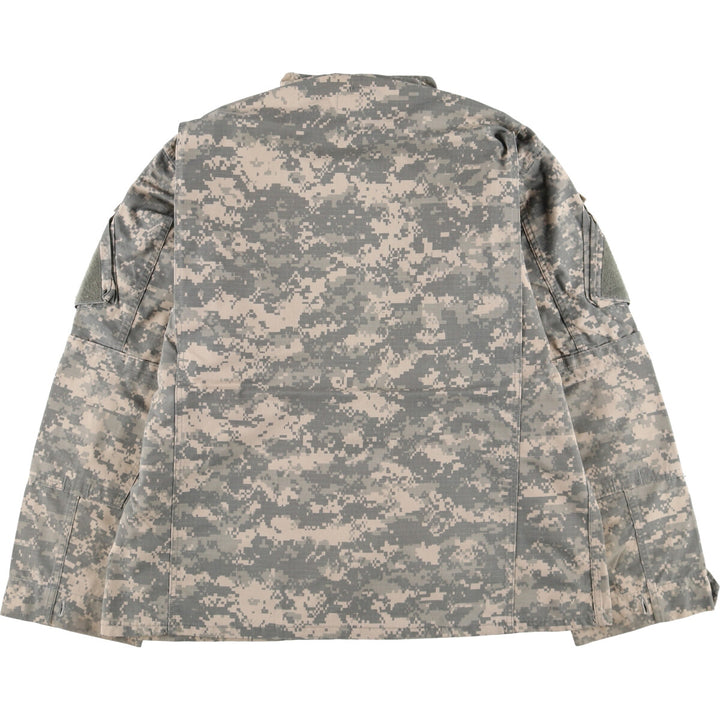 Genuine US Army USARMY Camouflage Pattern ACU Digital Camo Military Combat Jacket Made in USA LARGE/REGULAR Men's L equivalent /eaa498783