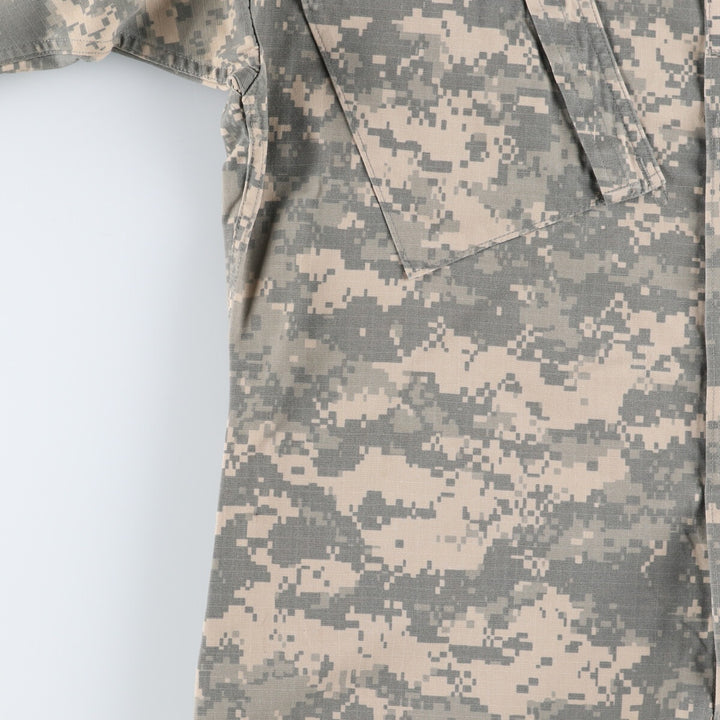 Genuine US Army USARMY Camouflage Pattern ACU Digital Camo Military Combat Jacket Made in USA LARGE/REGULAR Men's L equivalent /eaa498783