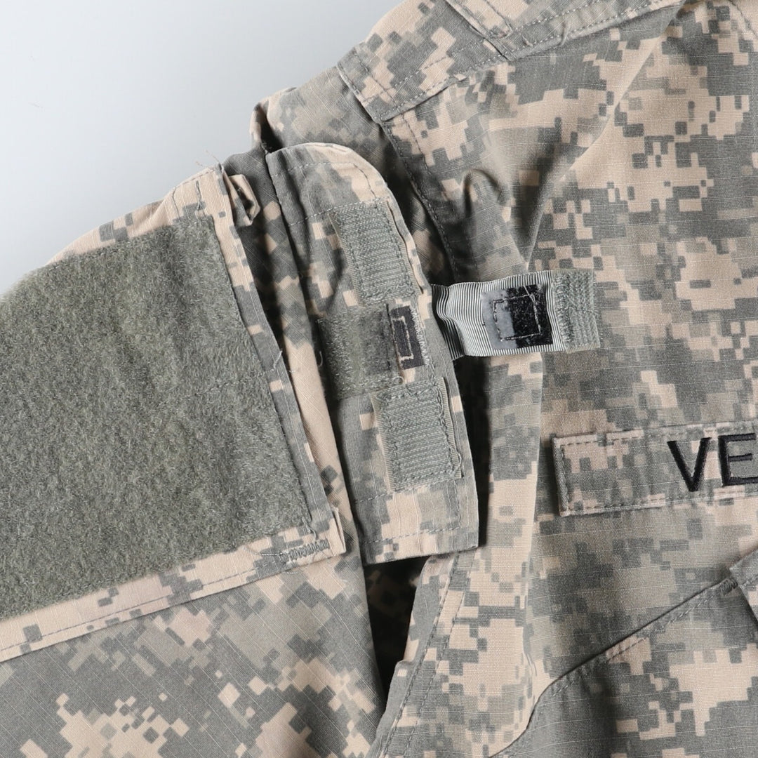 Genuine US Army USARMY Camouflage Pattern ACU Digital Camo Military Combat Jacket Made in USA LARGE/REGULAR Men's L equivalent /eaa498783