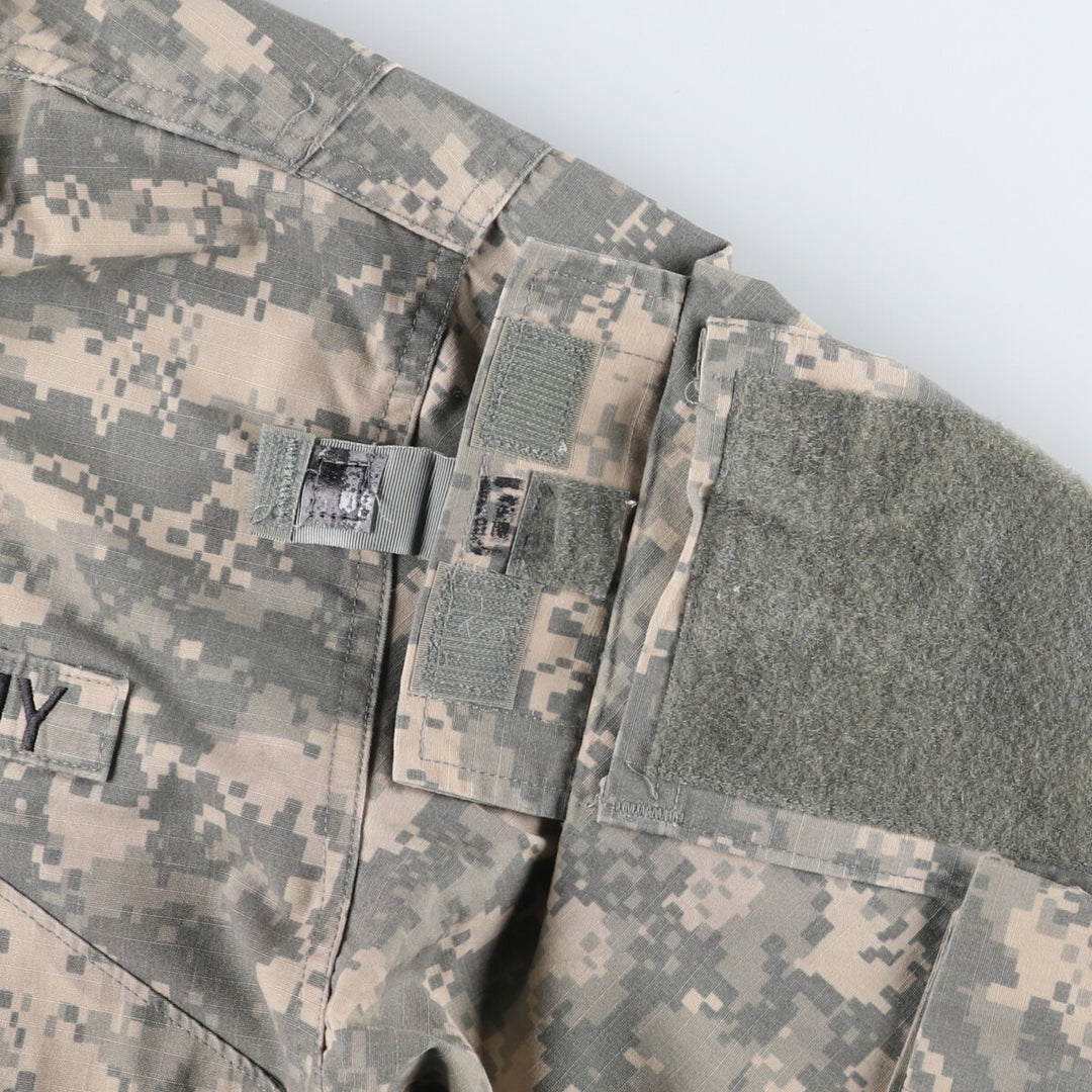 Genuine US Army USARMY Camouflage Pattern ACU Digital Camo Military Combat Jacket Made in USA LARGE/REGULAR Men's L equivalent /eaa498783