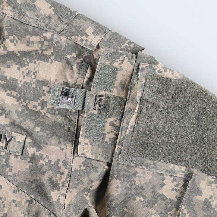 Genuine US Army USARMY Camouflage Pattern ACU Digital Camo Military Combat Jacket Made in USA LARGE/REGULAR Men's L equivalent /eaa498783