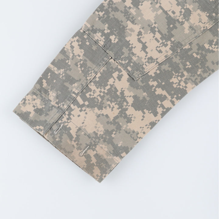 Genuine US Army USARMY Camouflage Pattern ACU Digital Camo Military Combat Jacket Made in USA LARGE/REGULAR Men's L equivalent /eaa498783