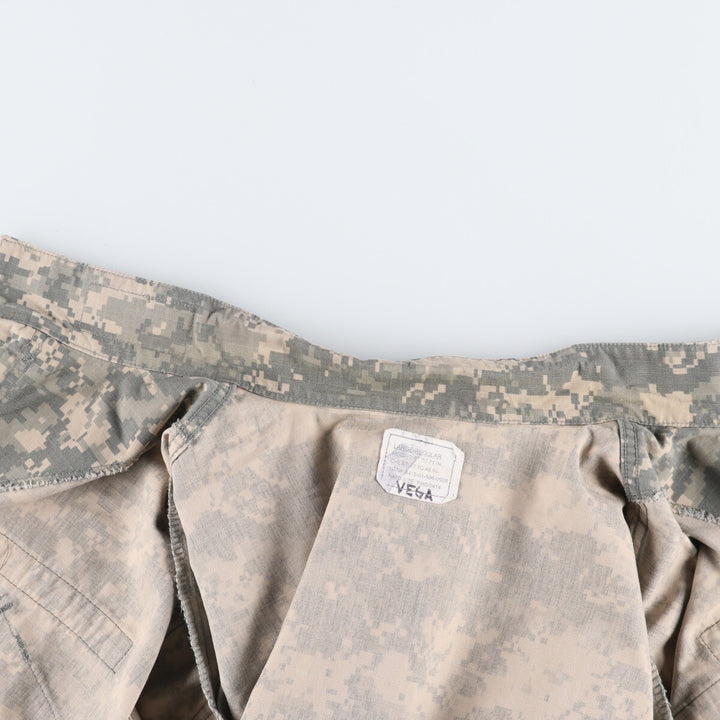 Genuine US Army USARMY Camouflage Pattern ACU Digital Camo Military Combat Jacket Made in USA LARGE/REGULAR Men's L equivalent /eaa498783