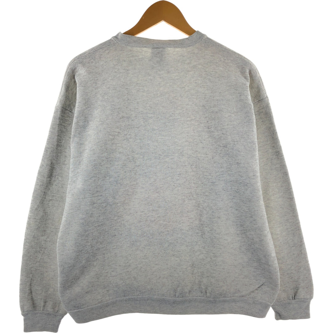 Vintage 90'S SHERRY'S MICKEY MOUSE Mickey Mouse character sweatshirt, Made in USA, Men's Size L cotton gray type Vintage Second Hand