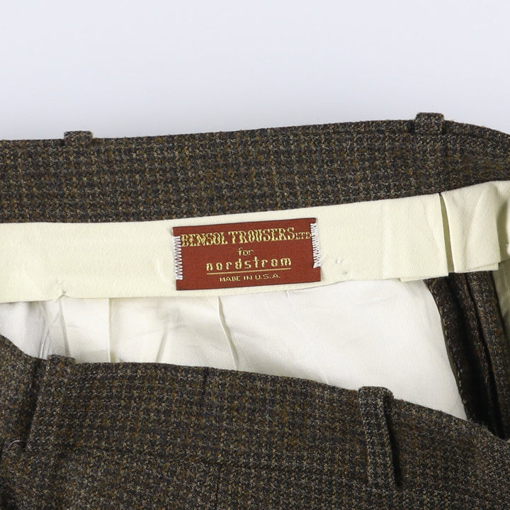 80'S Nordstrom wool pants slacks made in USA men's w34 vintage /eaa498908