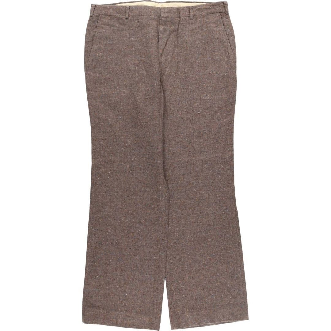 Colored nep wool pants slacks made in USA men's w37 equivalent /eaa498916