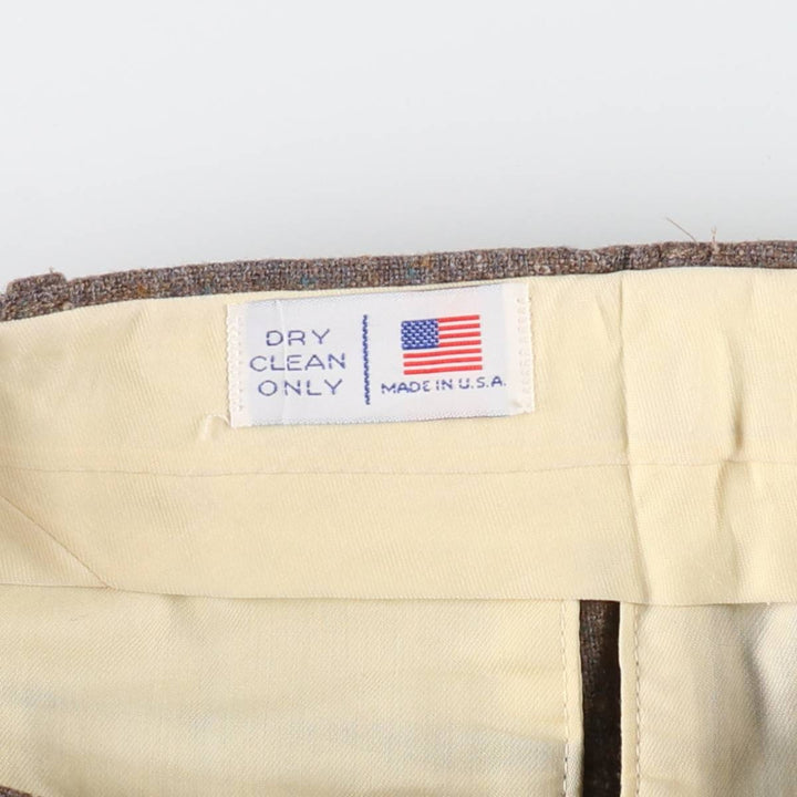 Colored nep wool pants slacks made in USA men's w37 equivalent /eaa498916