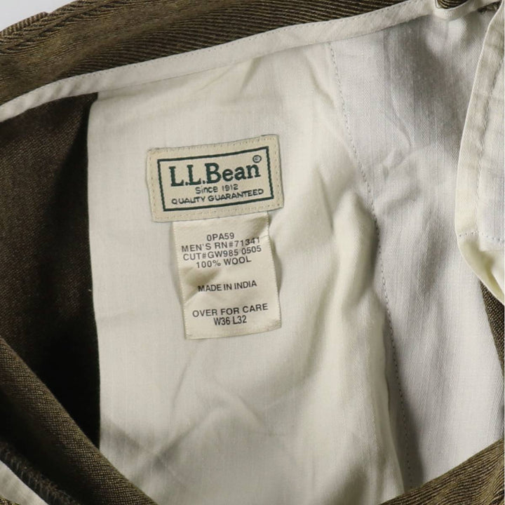 LLBean Wool Pants Slacks Men's W36 equivalent /eaa498917