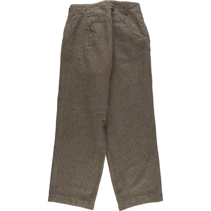 1940'S Military Wool Pants Trousers 92U Men's W30 equivalent Swedish military vintage /eaa498937