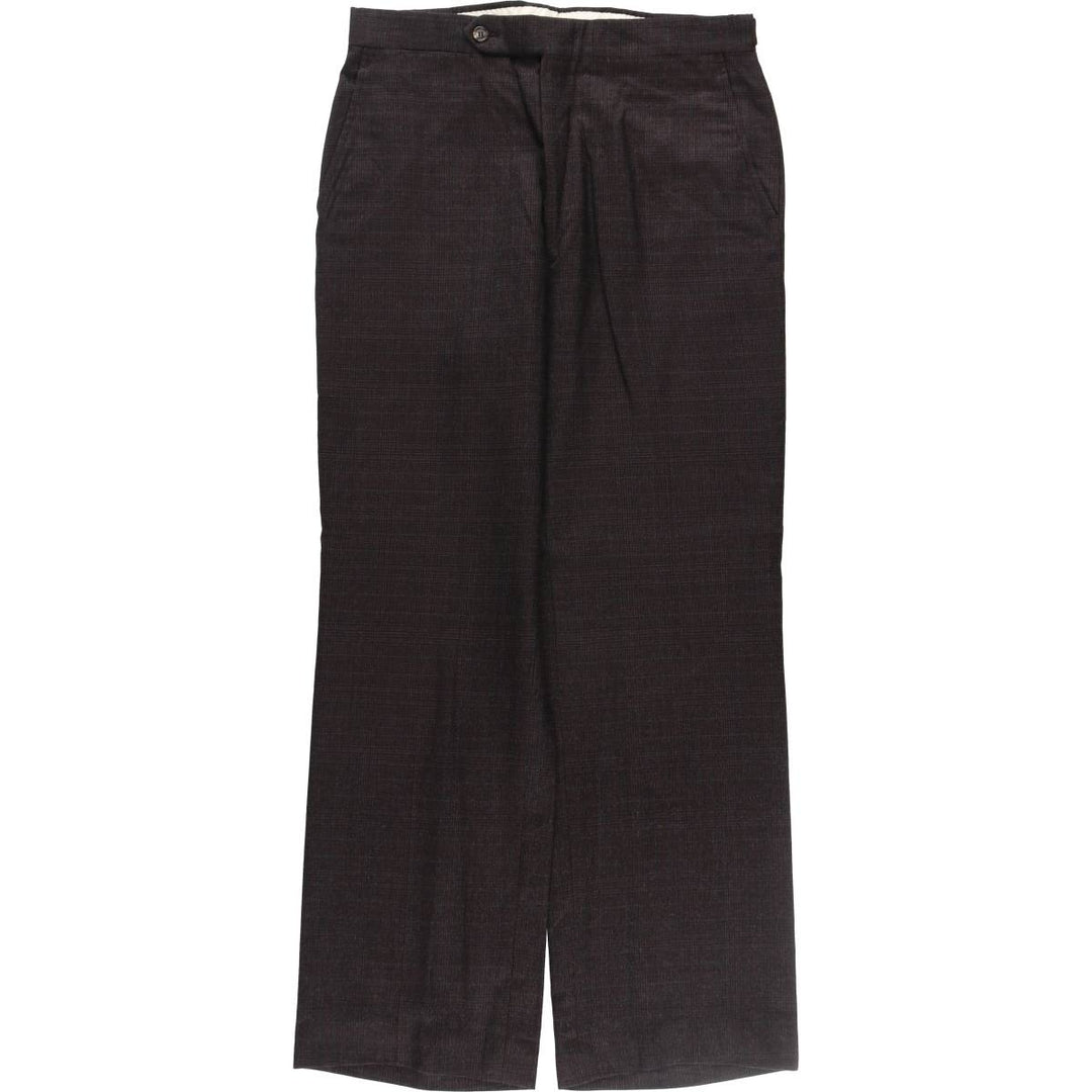 Burberry's Check Pattern Slacks Pants for Men, Size W32 / eaa498970