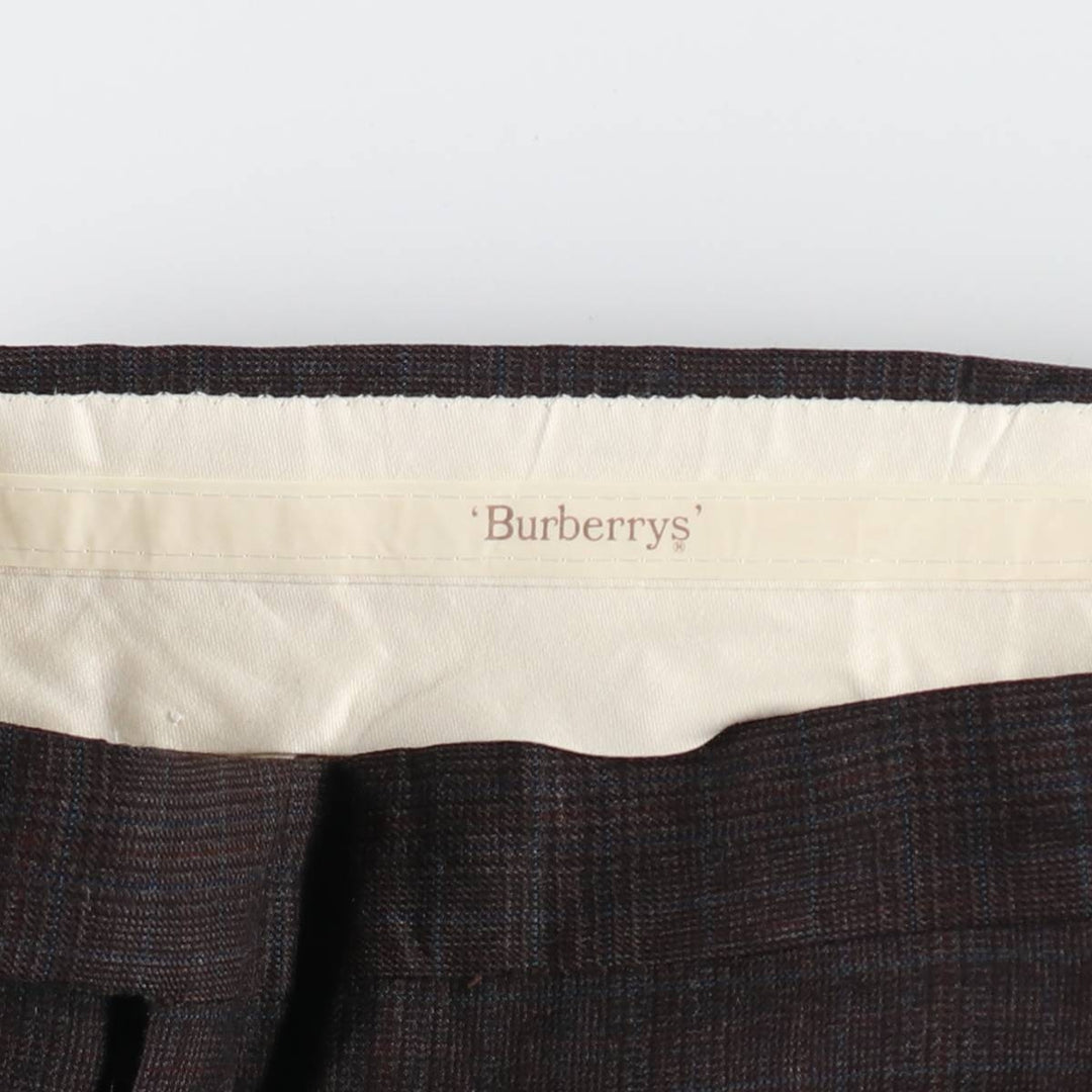 Burberry's Check Pattern Slacks Pants for Men, Size W32 / eaa498970