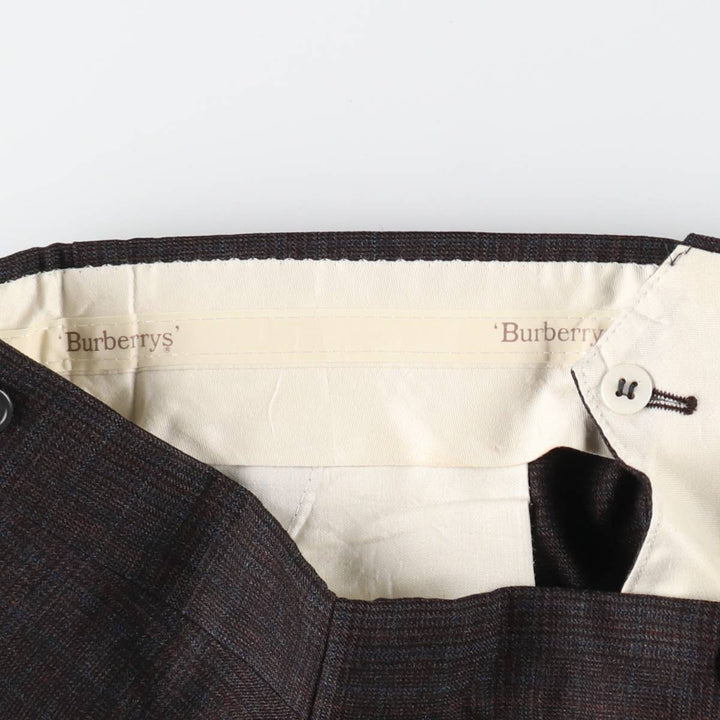 Burberry's Check Pattern Slacks Pants for Men, Size W32 / eaa498970