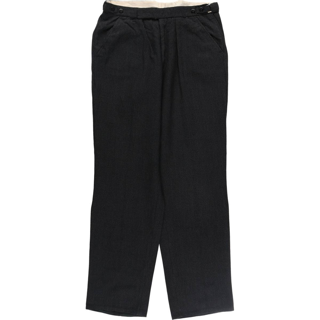~70'S UNKNOWN Stripe Pattern One-tuck Slacks Pants Men's W31 Vintage /eaa498972