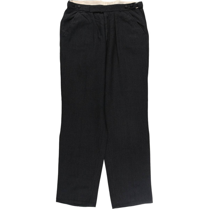 ~70'S UNKNOWN Stripe Pattern One-tuck Slacks Pants Men's W31 Vintage /eaa498972