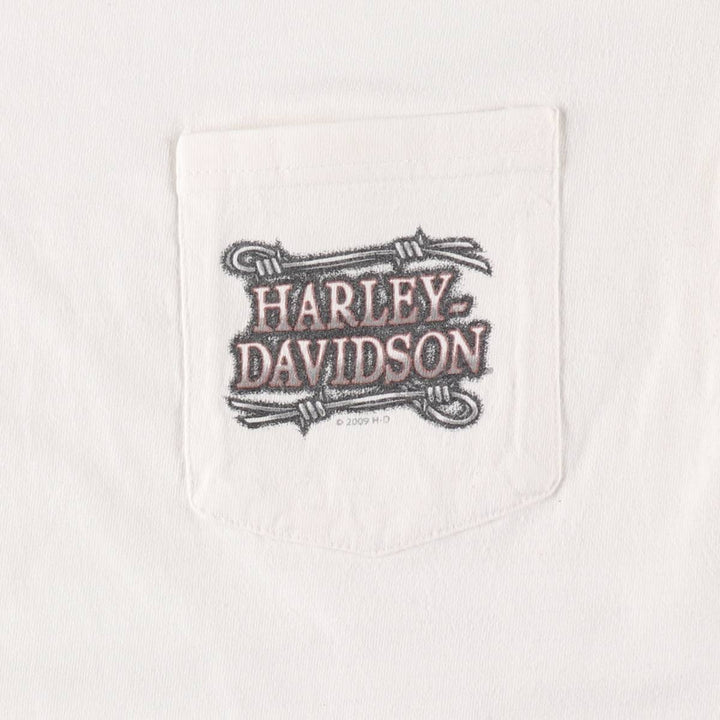 00'S Harley-Davidson Long Sleeve T-Shirt Made in USA Men's L size /eaa498991