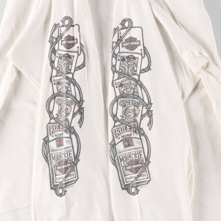 00'S Harley-Davidson Long Sleeve T-Shirt Made in USA Men's L size /eaa498991