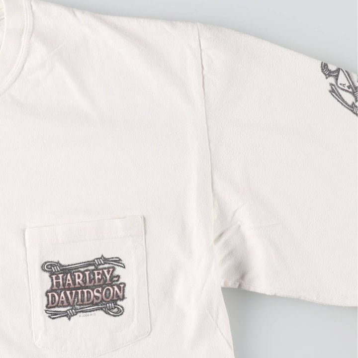 00'S Harley-Davidson Long Sleeve T-Shirt Made in USA Men's L size /eaa498991