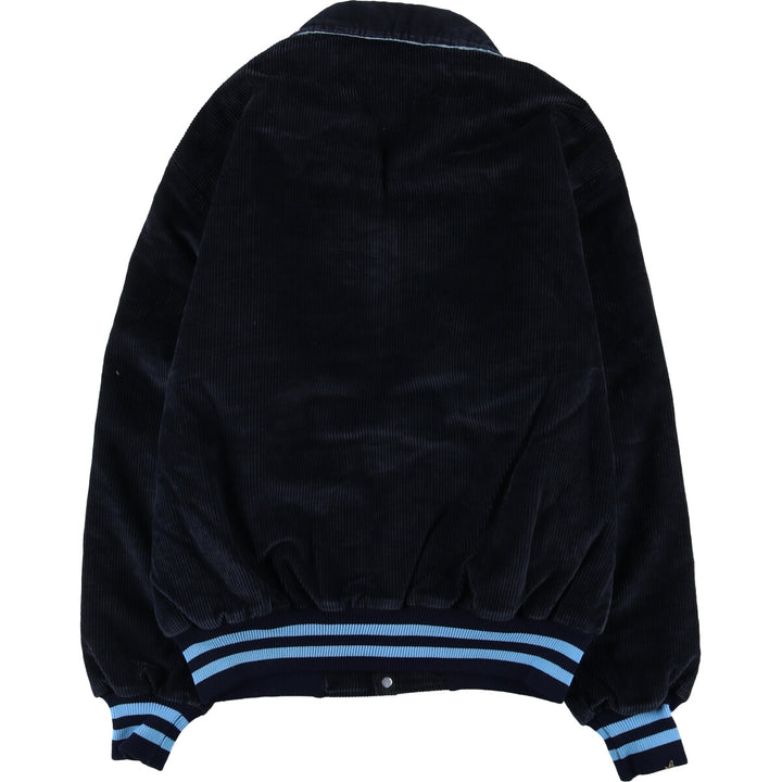 90'S DeLONG Corduroy Varsity Jacket Award Jacket Made in USA Men's L size /eaa499031