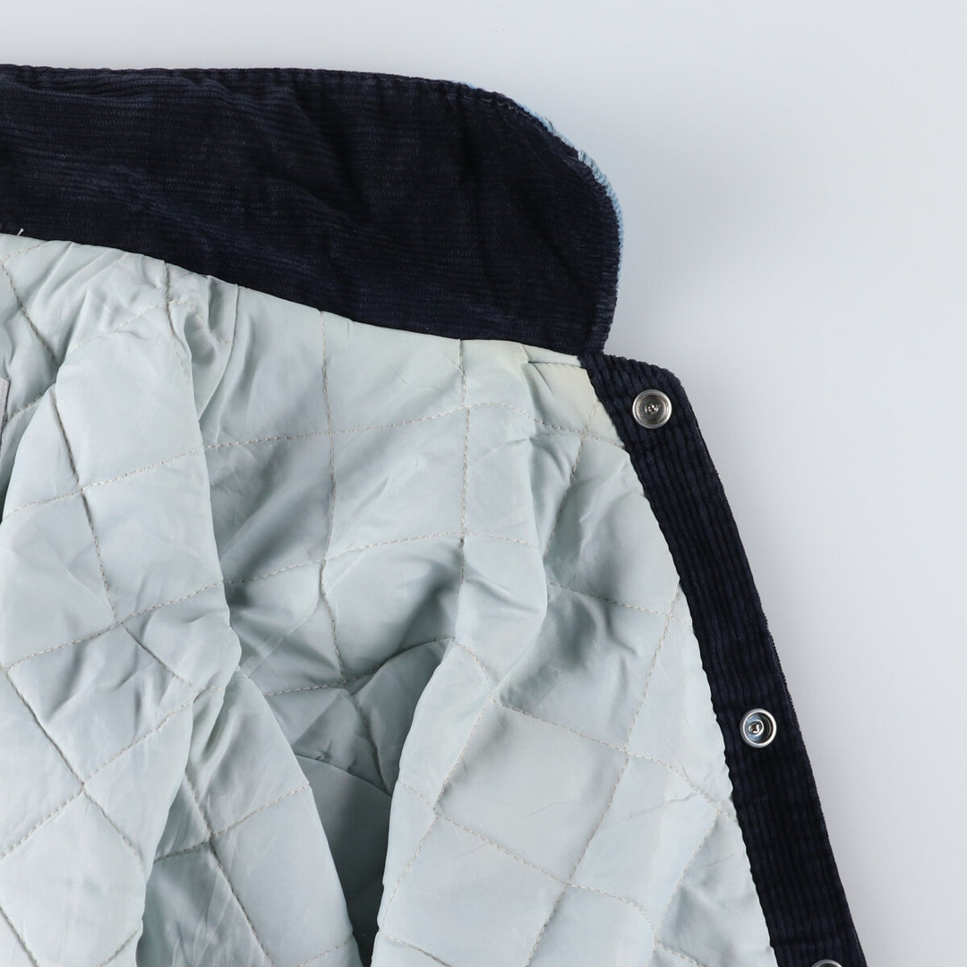 90'S DeLONG Corduroy Varsity Jacket Award Jacket Made in USA Men's L size /eaa499031