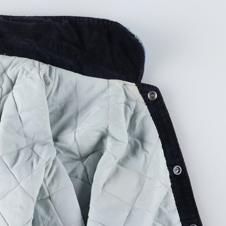 90'S DeLONG Corduroy Varsity Jacket Award Jacket Made in USA Men's L size /eaa499031