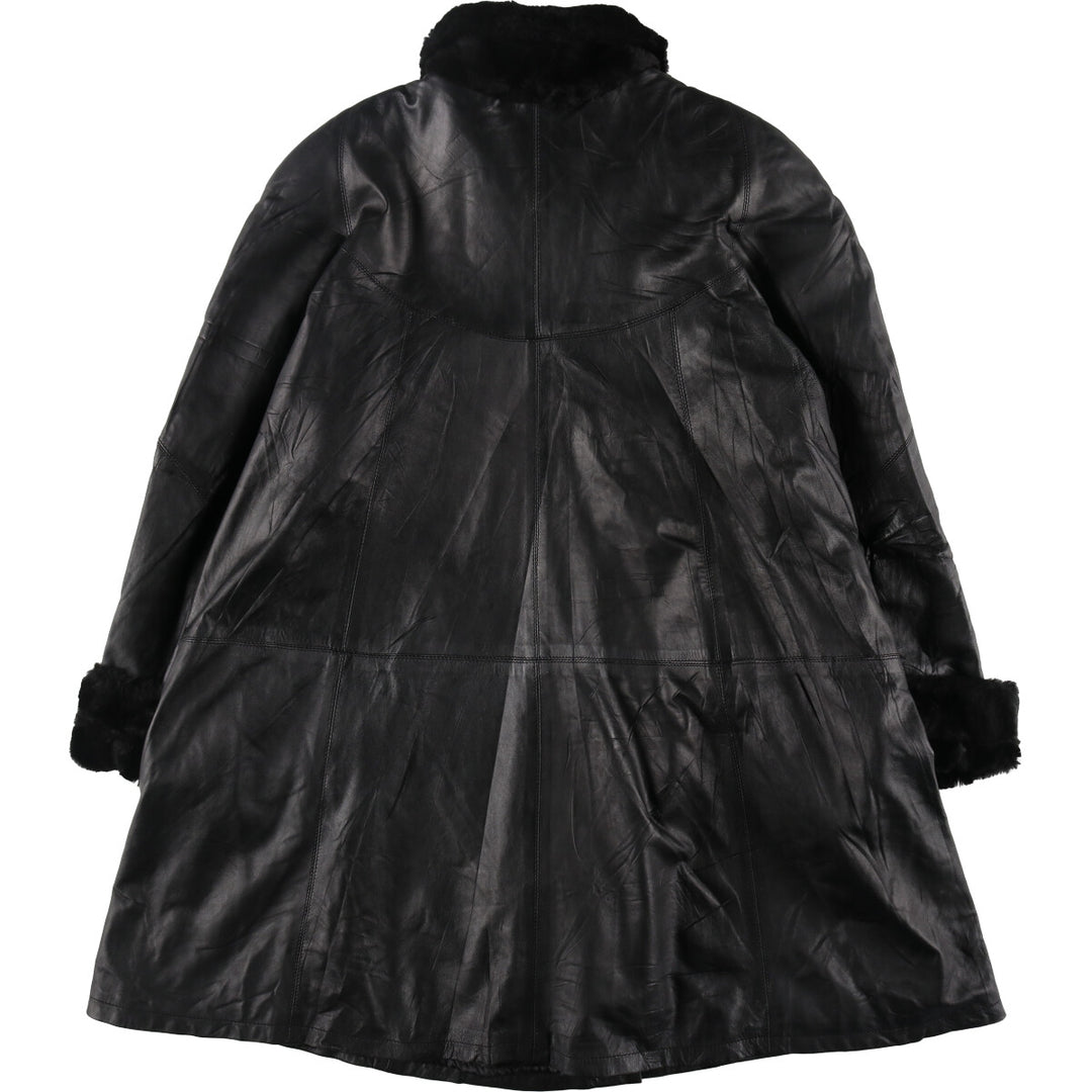 GIOVANNA Leather Coat for Women (XL size) /eaa499112