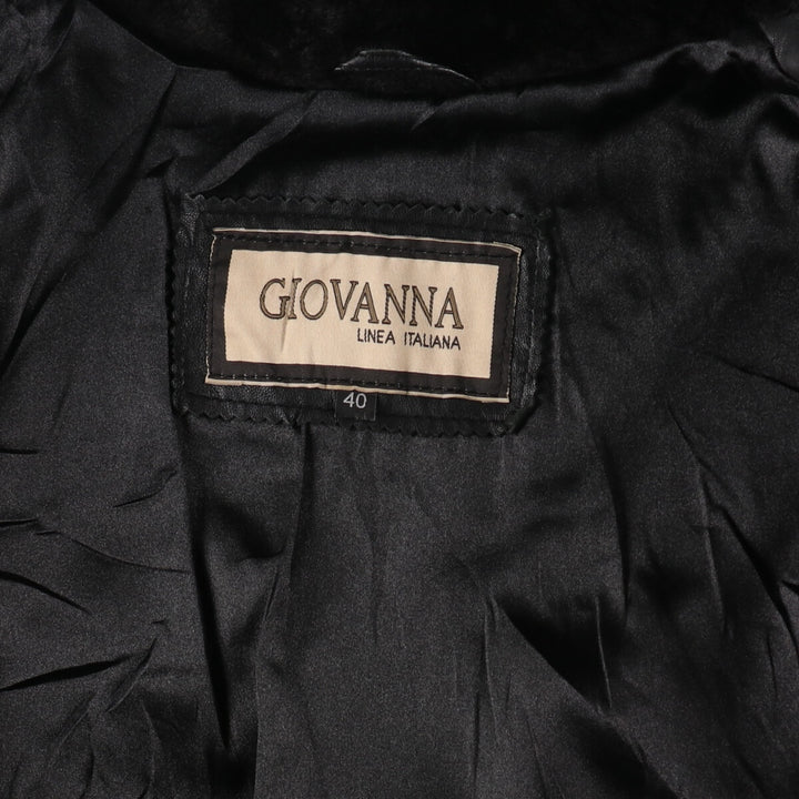 GIOVANNA Leather Coat for Women (XL size) /eaa499112