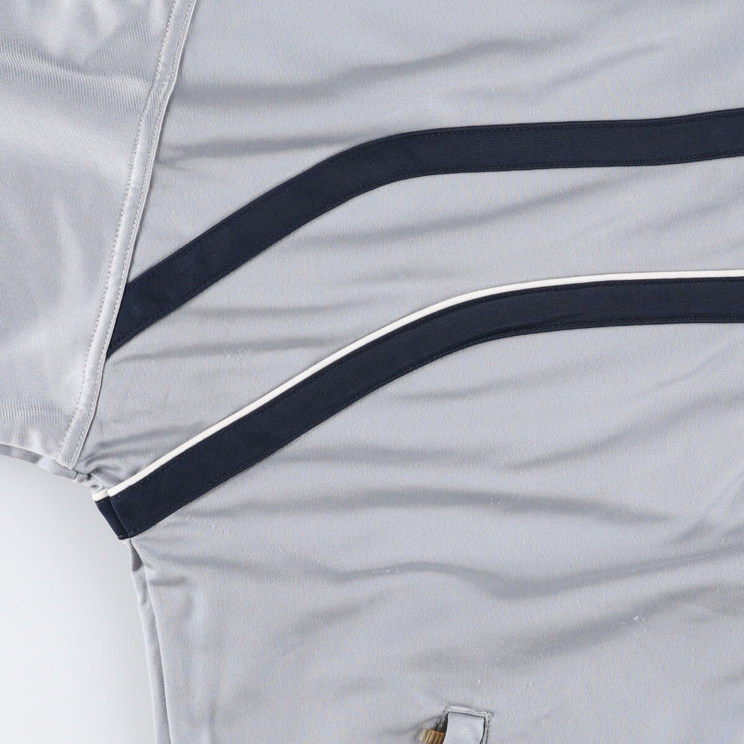 00'S Adidas Back Logo Jersey Track Jacket Men's XL polyester gray type Vintage Second Hand