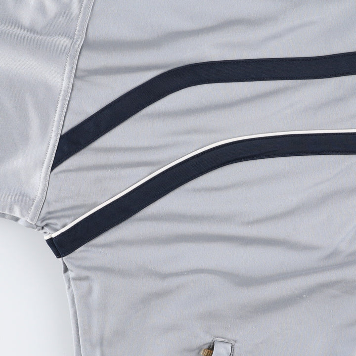 00'S Adidas Back Logo Jersey Track Jacket Men's XL polyester gray type Vintage Second Hand