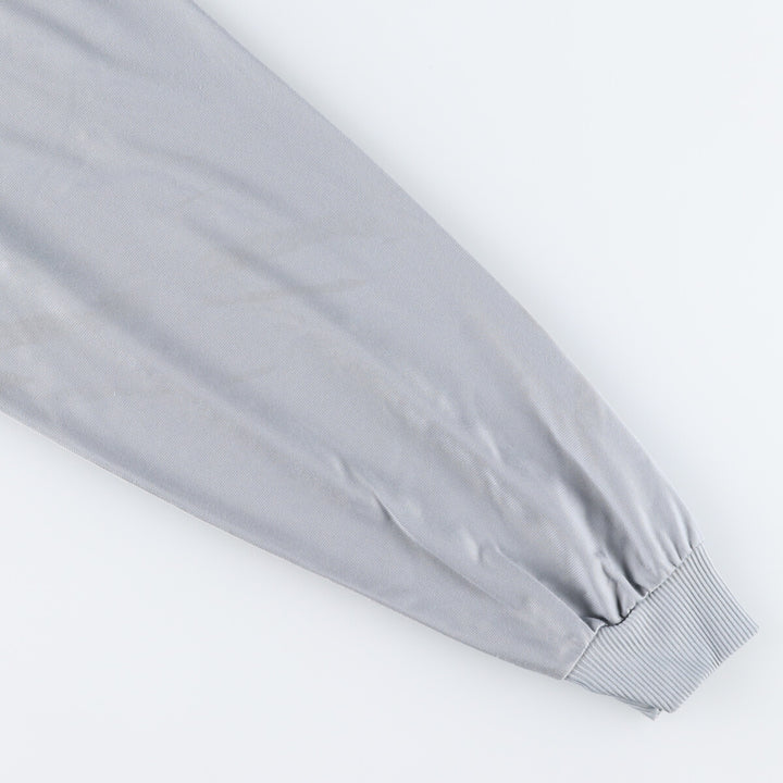 00'S Adidas Back Logo Jersey Track Jacket Men's XL polyester gray type Vintage Second Hand