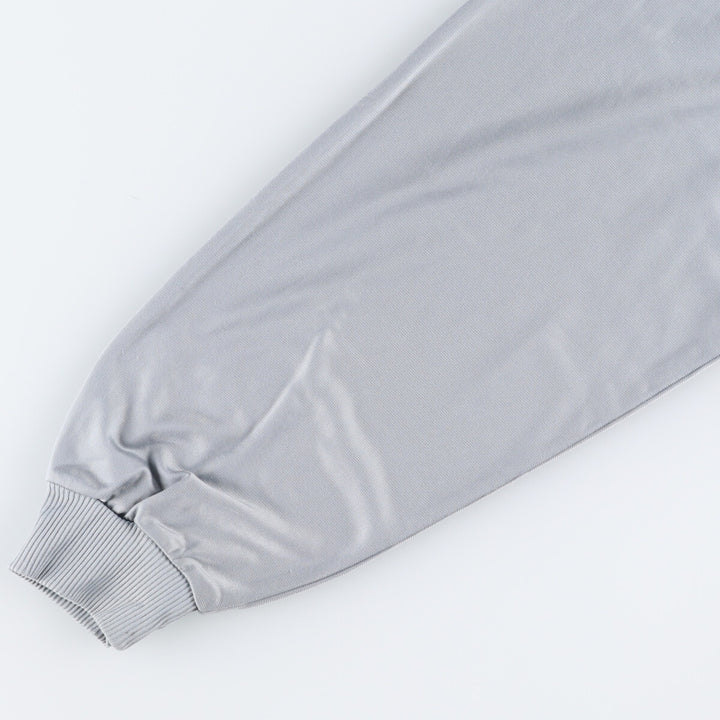 00'S Adidas Back Logo Jersey Track Jacket Men's XL polyester gray type Vintage Second Hand