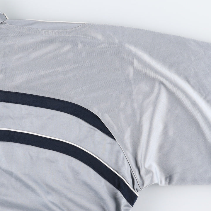 00'S Adidas Back Logo Jersey Track Jacket Men's XL polyester gray type Vintage Second Hand