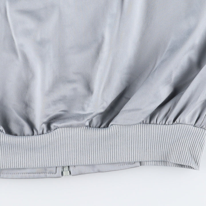 00'S Adidas Back Logo Jersey Track Jacket Men's XL polyester gray type Vintage Second Hand