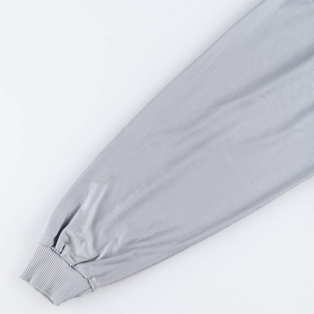 00'S Adidas Back Logo Jersey Track Jacket Men's XL polyester gray type Vintage Second Hand