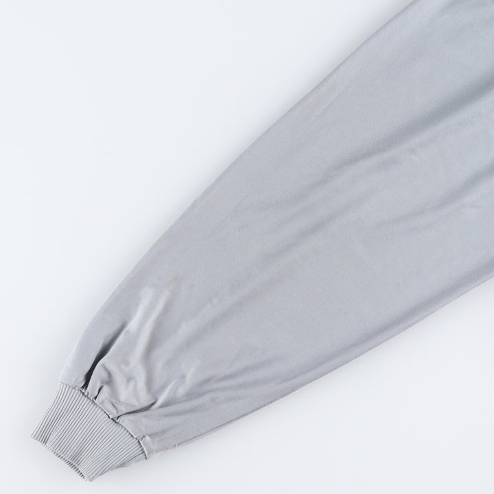 00'S Adidas Back Logo Jersey Track Jacket Men's XL polyester gray type Vintage Second Hand