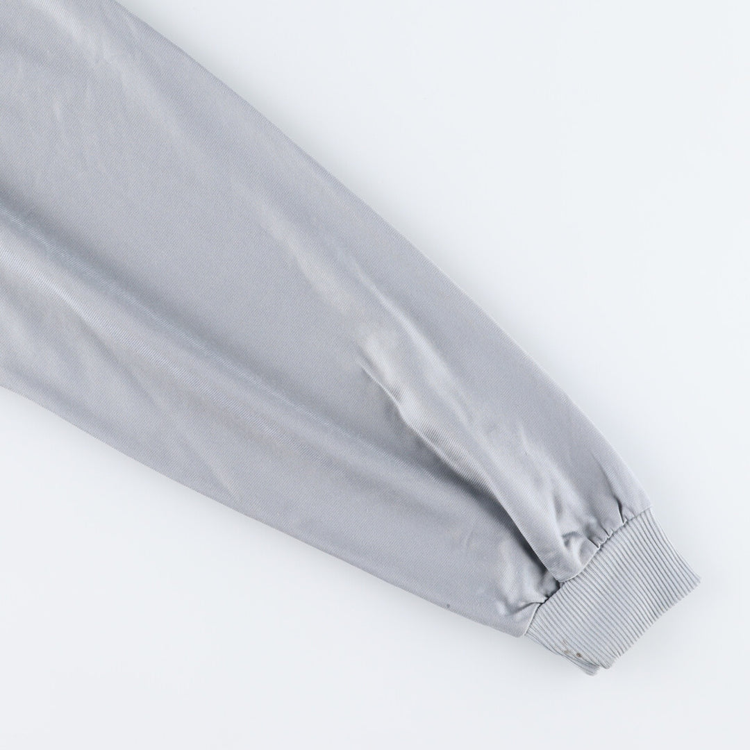 00'S Adidas Back Logo Jersey Track Jacket Men's XL polyester gray type Vintage Second Hand