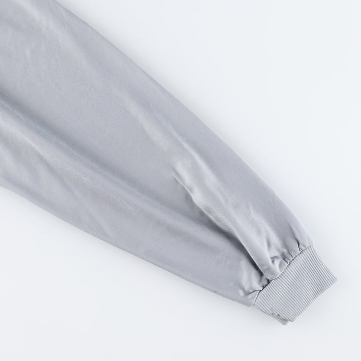 00'S Adidas Back Logo Jersey Track Jacket Men's XL polyester gray type Vintage Second Hand