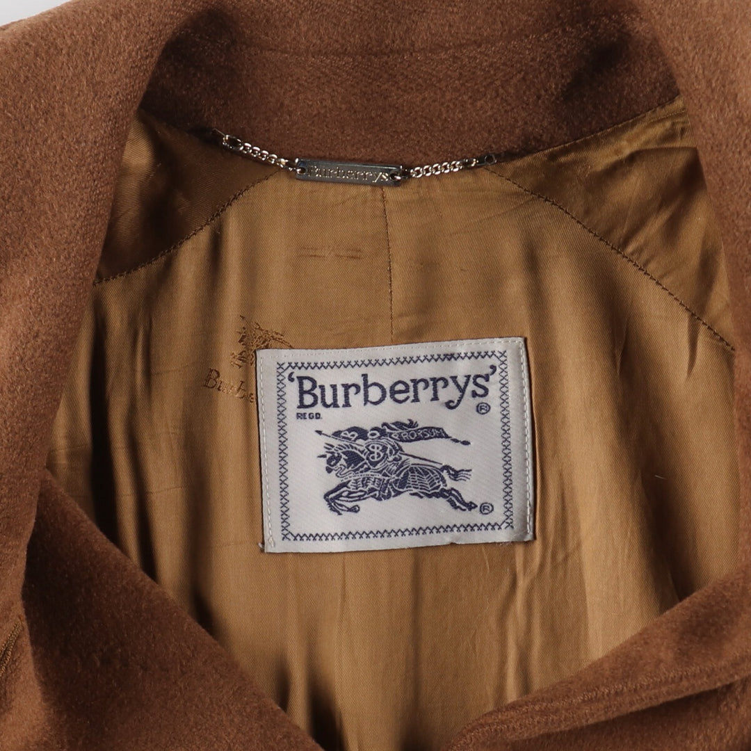 Burberry's wool coat, Balmacaan coat, women's size L / eaa499167