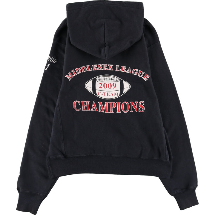 00'S Champion Premium Reverse Weave Back Print Sweat Pullover Hoodie Men's S / eaa499185