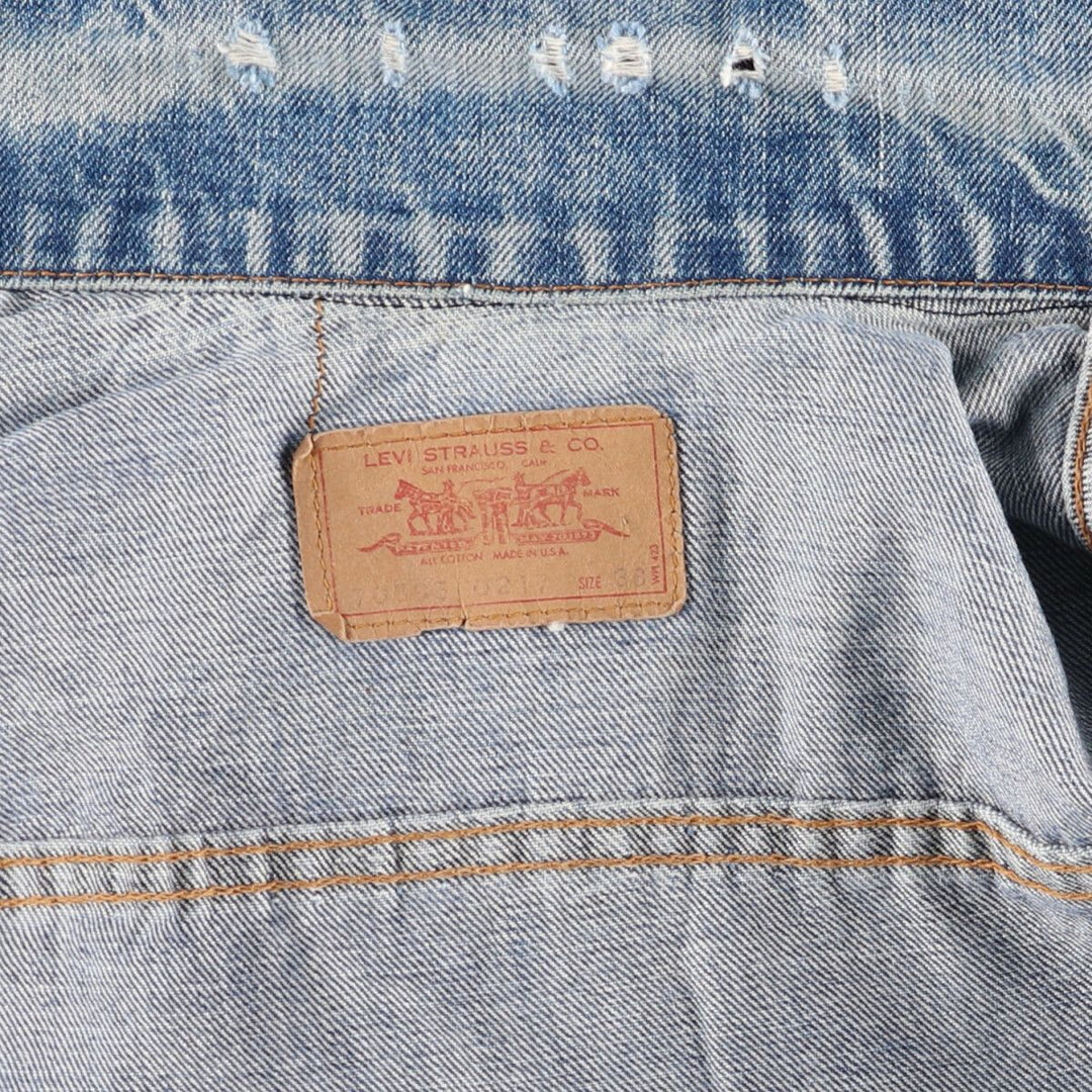 ~90'S Levi's denim jacket, denim jacket, men's size S, vintage /eaa499209