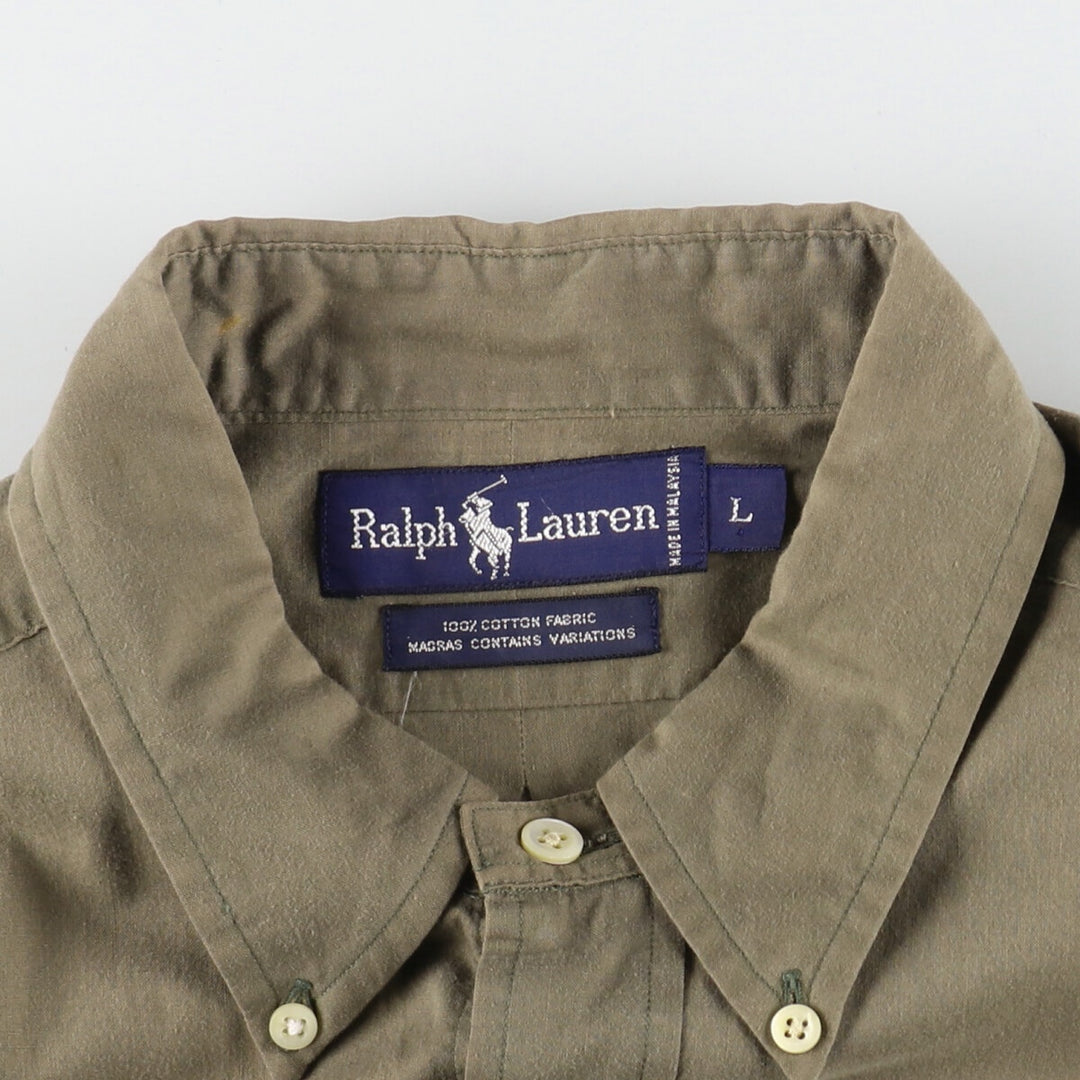 Ralph Lauren long sleeve button down shirt, men's size L / eaa499224