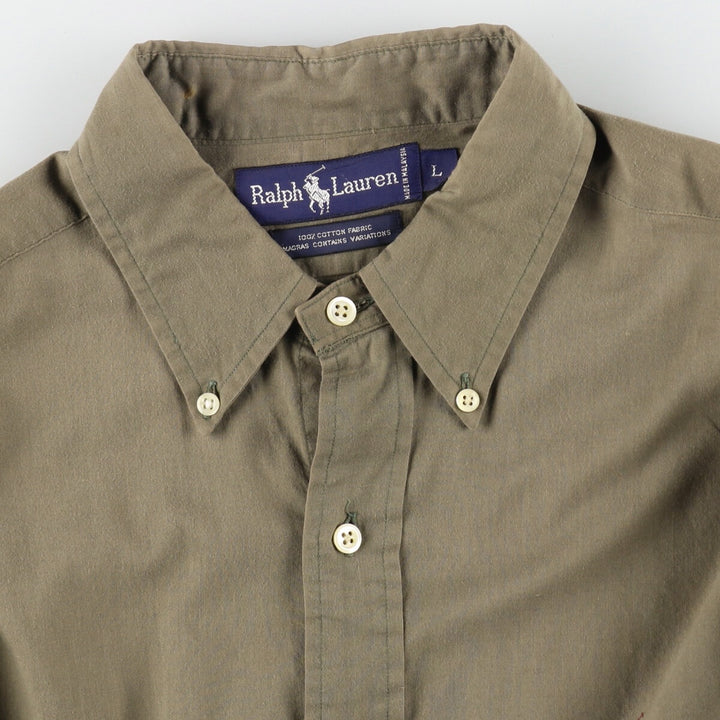 Ralph Lauren long sleeve button down shirt, men's size L / eaa499224