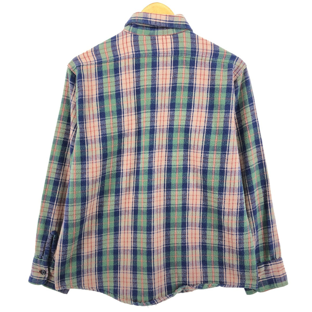 Vintage 70'S FROSTPROOF long sleeve heavy flannel check shirt made in USA, size M for men /eaa499251