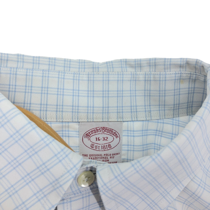 Brooks Brothers Est.1818 Long Sleeve Button-Down Check Shirt Men's Size L / eaa499261