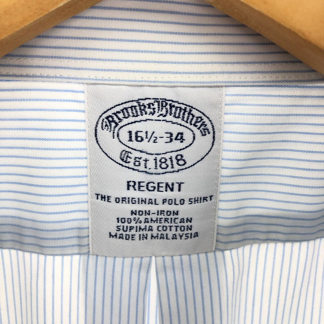 Brooks Brothers Est.1818 REGENT Long Sleeve Button-Down Striped Shirt Men's Size L / eaa499262