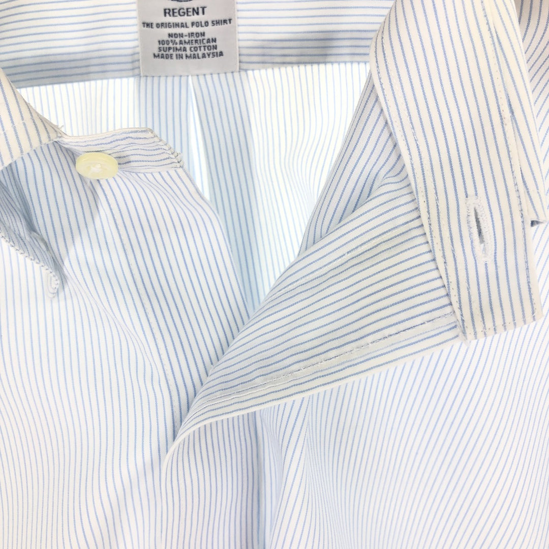 Brooks Brothers Est.1818 REGENT Long Sleeve Button-Down Striped Shirt Men's Size L / eaa499262