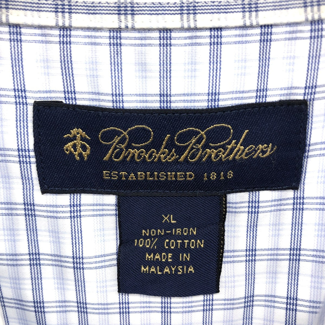 Brooks Brothers Long Sleeve Button-Down Check Shirt Men's XL / eaa499265