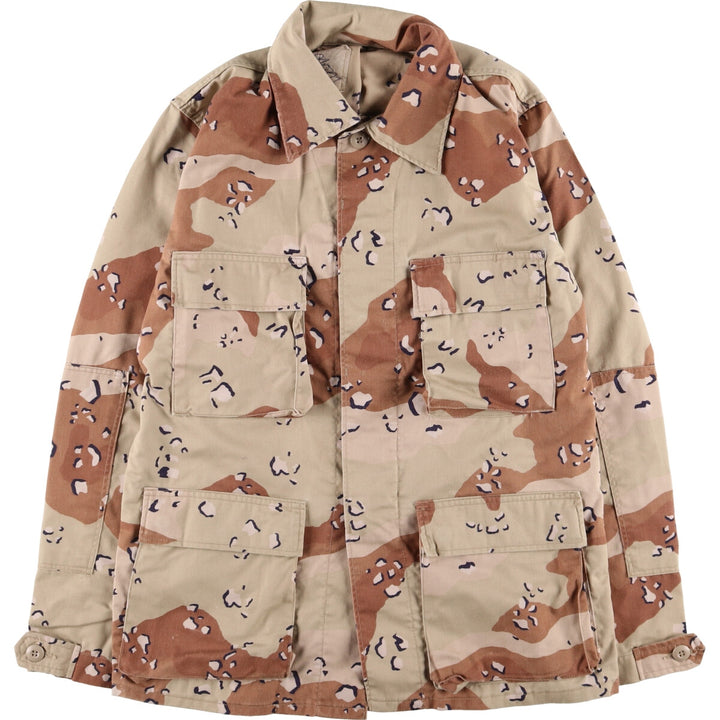 80'S US Military Genuine Camouflage Pattern BDU Military Jacket Made in USA SMALL-REGULAR Men's S equivalent Vintage /eaa499313