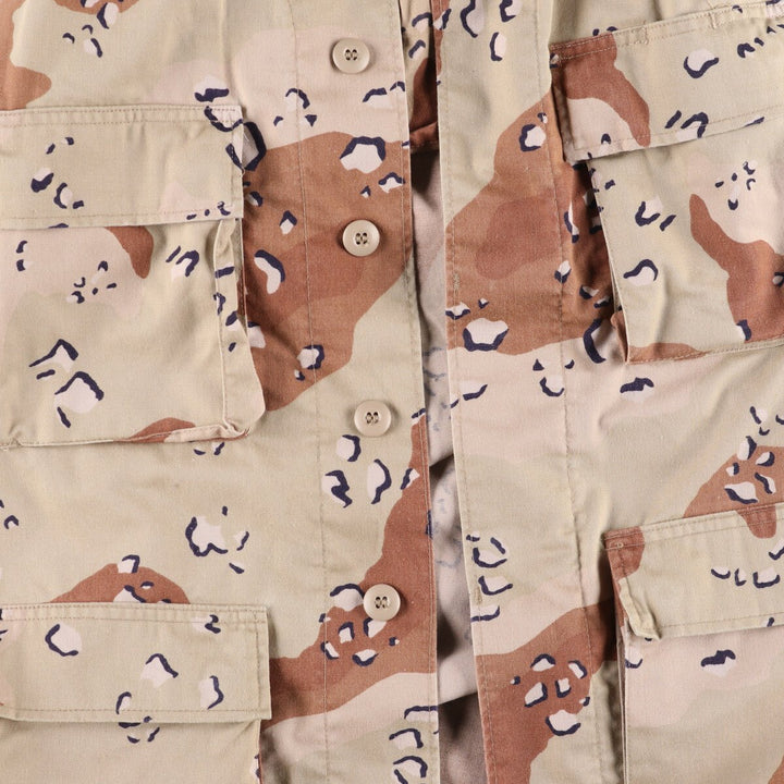 80'S US Military Genuine Camouflage Pattern BDU Military Jacket Made in USA SMALL-REGULAR Men's S equivalent Vintage /eaa499313