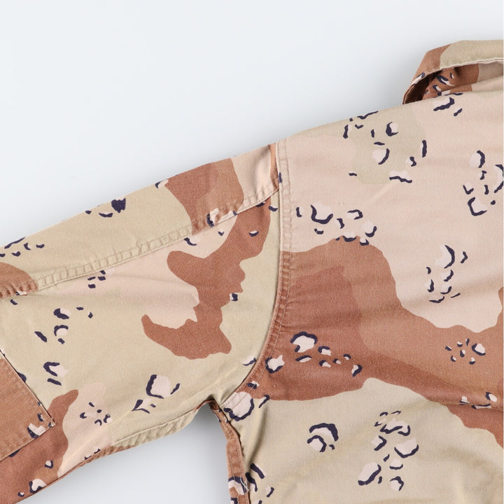 80'S US Military Genuine Camouflage Pattern BDU Military Jacket Made in USA SMALL-REGULAR Men's S equivalent Vintage /eaa499313